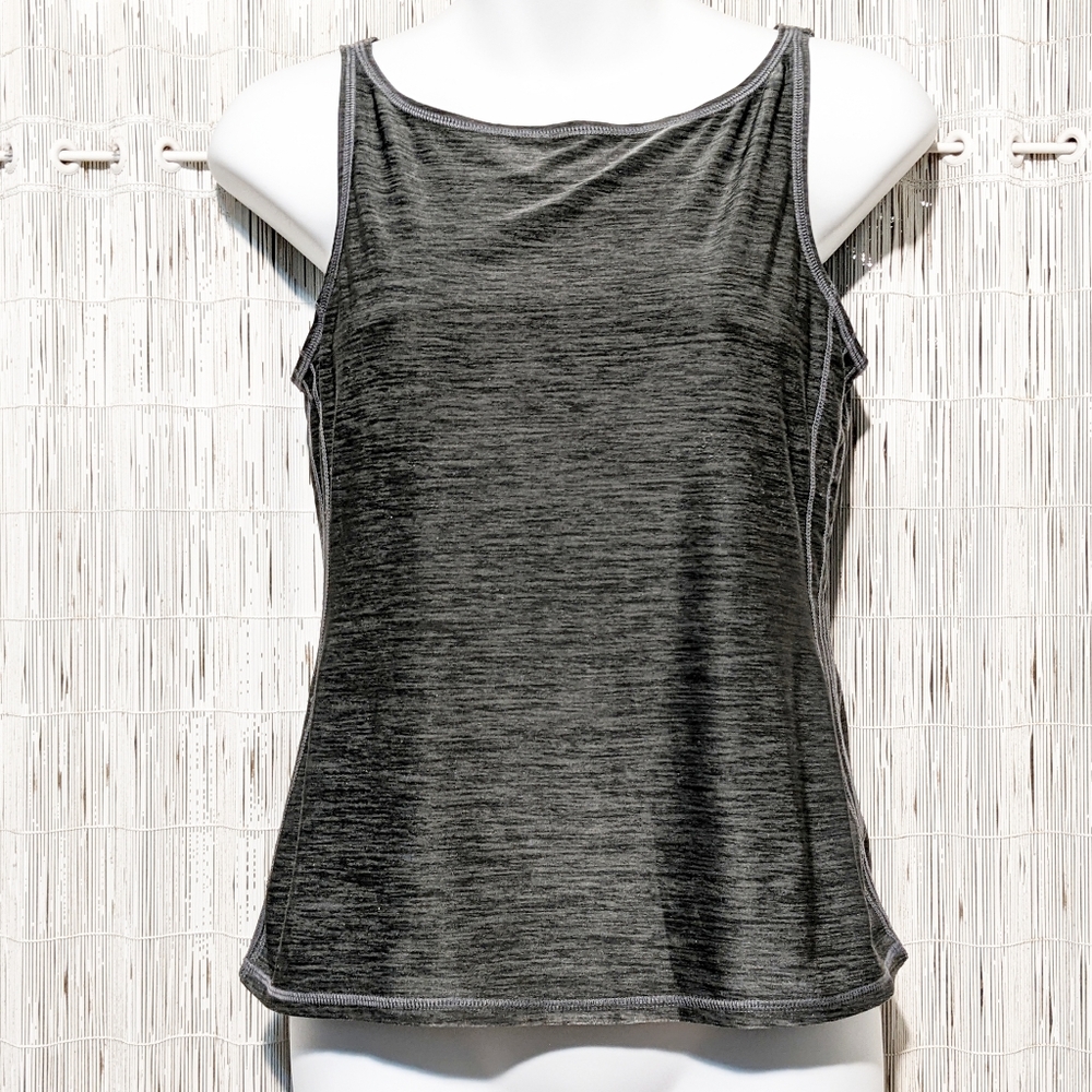 Lululemon Boat Neck Silver Tank Size 8